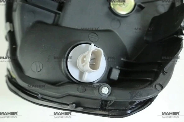 Hyundai Accent Admire 2003-2006 Far Elektrikli Beyaz Sağ 1 Adet (Oem No: 92102-25511) ürün görseli 1