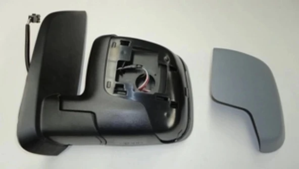 Fiat Fiorino 2008 2019 Kapı Aynası Sol Gri Kapaklı Elektrikli - Isıtmalı Tw Adet (Oem No:735460571) ürün görseli 1