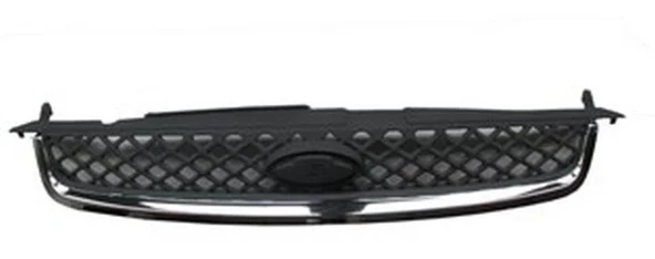 Ford Fiesta 2007-2009 Ön Panjur Koyu Gri Çerçevesi Nikelajlı (Oem No:6S618200Bdsmas) ürün görseli 1