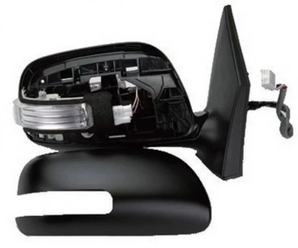 Toyota Corolla 2008-2010 Elektrikli Ayna Astarlı Sinyalli 5 Fiş Sağ (Oem No:8791012B50) ürün görseli 1