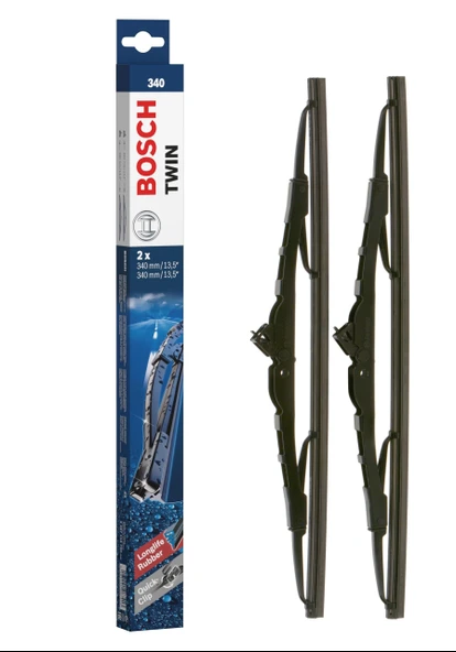 Kore Tüm Modeller/Reto An2000- Silecek Süpürgesı Ön Takım Twin Silecek Seti - [ 340 / 340 Mm ] (Oem No:3397118700) ürün görseli 1