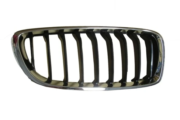 Bmw 4 Serisi 2013-2018 F36- Ön Panjur Sağ Nikelajlı - Siyah (Tyg) (Oem No: (51137294818)) ürün görseli 1