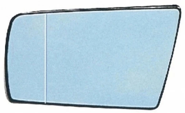 Mercedes C Class - W210 1993-1998 Elektrikli Ayna Camı Kör Noktalı Mavi Cam Sağ (Oem No:2028100821) ürün görseli 1