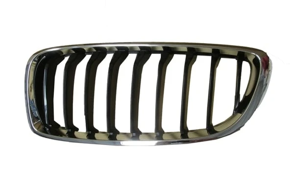 Bmw 4 Serisi 2013-2018 F36- Ön Panjur Sol Nikelajlı - Siyah (Tyg) (Oem No: (51137294817)) ürün görseli 1