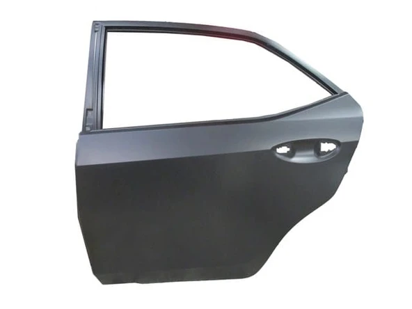 Toyota Corolla 2013-2018 Arka Kapı Komple Sol Siyah (Band Deliksiz) (İceli - Çekomastikli) (Fpı) (Oem No: (67004-02410)) ürün görseli 1