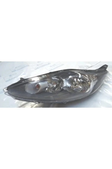 Ford Fiesta 2009-2013 Far Lambası Sol Manuel Gri 5 Fiş Li () (Adet) (Oem No:1580705) ürün görseli 1