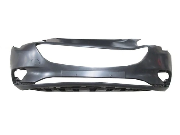 Opel Corsa E 2015-2019 Ön Tampon Siyah Sis Delikli - Sensör Deliksiz (Eurobump) (Oem No: (39059634)) ürün görseli 1