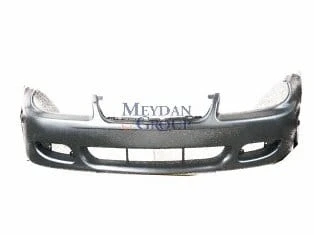 Chrysler Neon - 2000-2002 Ön Tampon Siyah (Astarlı Sis - Reflektör Delikli) (Tyg) Oem No: (5080883Aa) ürün görseli 1
