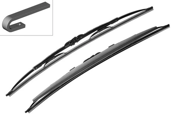 Kore Tüm Modeller/Scoupe 2000- Silecek Süpürgesı Ön Takım Twin Rüzgarlikli Silecek Seti - [ 475 / 450 Mm ] (Oem No:33971 ürün görseli 1