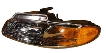 Chrysler Country - Town - 1996-2000 Far Lambası Sol Manuel (Şeffaf - Çizgili Camlı Sarı Sinyalli)Eagle Oem No: (4857853A ürün görseli 1
