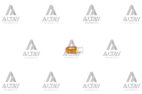 Ampül Eco 12V Büyük Dipsiz 5W - Wy5W Gösterge Ampülü Dipsiz Sarı T10 (Oem No:1987302820) ürün görseli 1