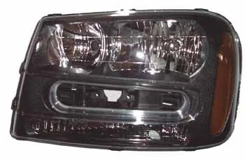Chevrolet Traıl Blazer - 2002-2006 Far Lambası Sol Manuel Füme Sarı Sinyalli (Ls - Ss Model) (Eagle Eyes) Oem No: (15179 ürün görseli 1