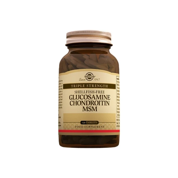 Solgar Glucosamine Chondroitin Msm 120 Tablet ürün görseli 1