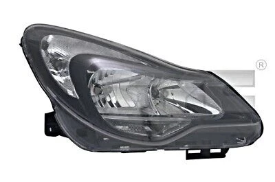 Opel Corsa D (2011 Yılında Çıkan Kasa) Far Siyah Sağ (Oem No:1216646) ürün görseli 1
