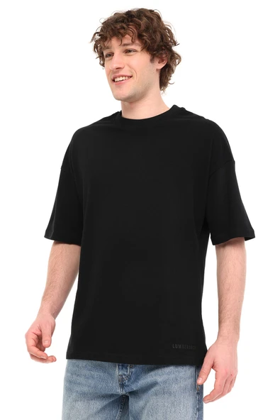 Lumberjack   5M MB ROS 11HS113 5FX Erkek Siyah T-Shirt - 101939558 ürün görseli 1