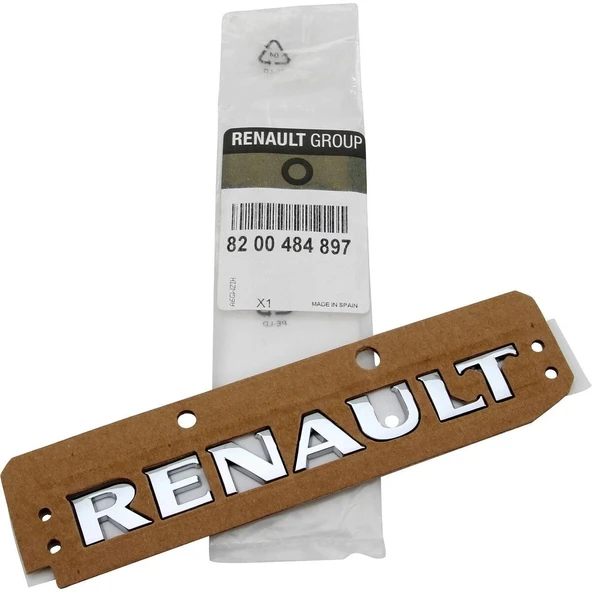Renault Clio 3 2005- Yazı Renault Yenı Model (Oem No:8200484897) ürün görseli 1