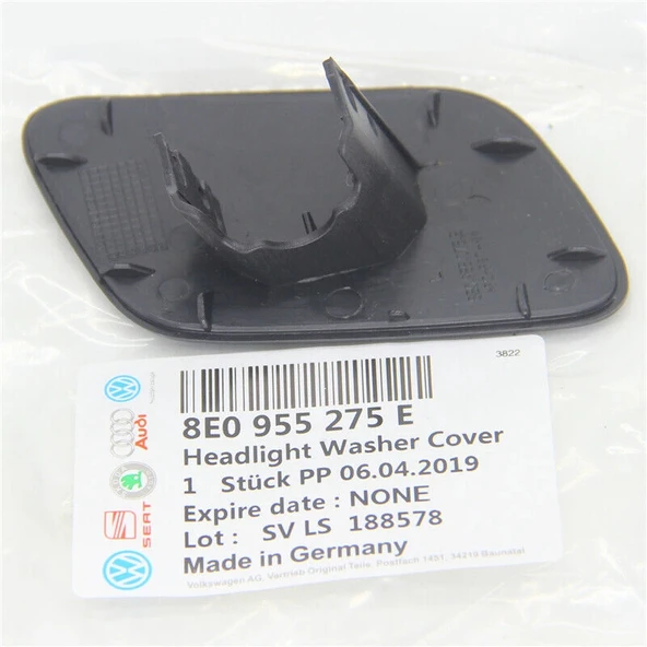 Audi A4 2004-2008 Far Yıkama Kapağı Sol (Oem No:8E0955275E) ürün görseli 1