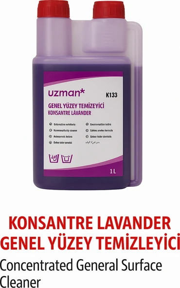Uzman Konsantre Genel Yüzey Temizleyici Lavanta ürün görseli 1