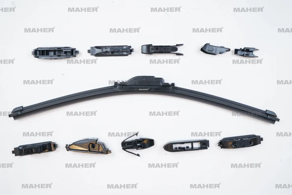 Silecek Süpürgesi Tek Tip Üniversal 11 Aparatlı-2020 Muz (500Mm) ürün görseli 1
