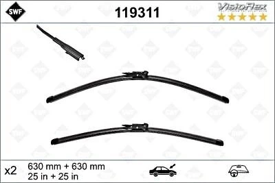 Fiat Iveco Daıly Vı-Honda City (Yenı Kasa) 2014- Silecek Süpürgesı Ön Takım 630 / 630 Mm (Oem No:5801607103) ürün görseli 1