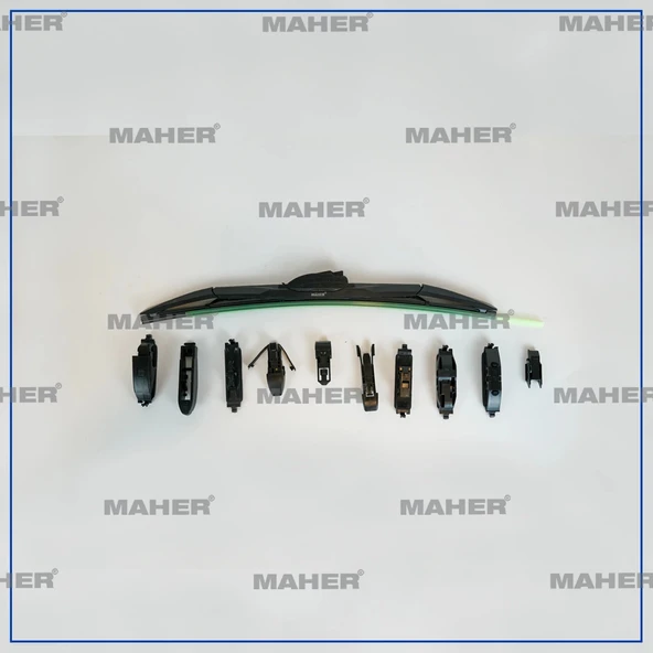 Silecek Süpürgesi Tek Tip Üniversal 11 Aparatlı 17 Hybrıd (430Mm) ürün görseli 1