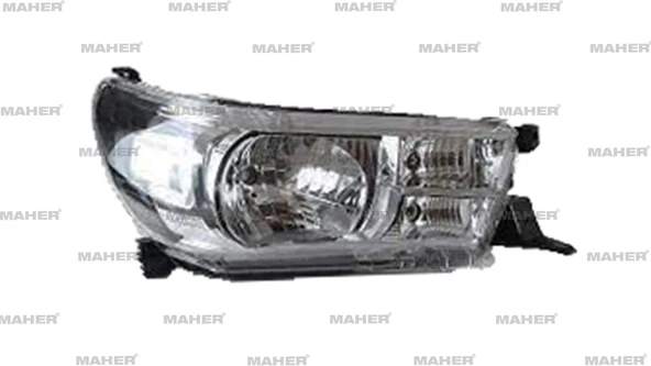 Toyota Hilux Revo 2016-2018 Far Motorlu Ledsiz Tip Sağ (Oem No:811100K690) ürün görseli 1