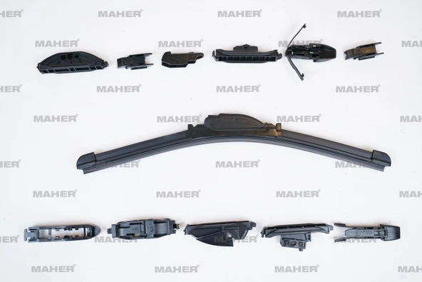 Silecek Süpürgesi Tek Tip Üniversal 16 Aparatlı 15 Muz (380Mm) ürün görseli 1