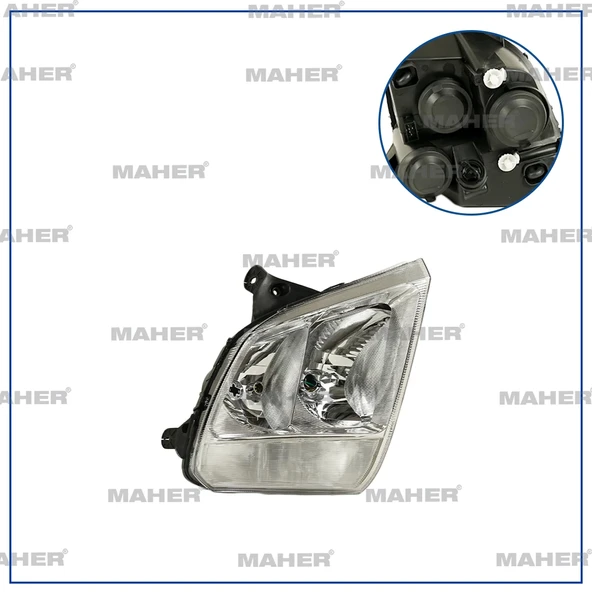 Opel Meriva (2003 Yılında Çıkan Kasa) Far Ön Sağ (Oem No:1216152) ürün görseli 1
