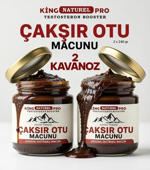 2 Kavanoz Pro Naturel Çakşır Otu Bitkisel Besin Ballı Polenli Ginsengli 2 x 240 gr ürün görseli 1