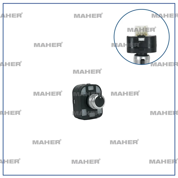 Düğme Ayna Ayar A6 / Q7 2005-10 (Oem No:4F0959565A) ürün görseli 1