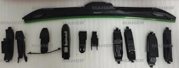 Silecek Süpürgesi Tek Tip Üniversal 11 Aparatlı 15 Hybrıd (380Mm) ürün görseli 1