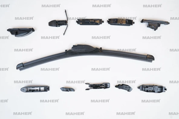 Silecek Süpürgesi Tek Tip Üniversal 11 Aparatlı 17 Muz (430Mm) ürün görseli 1