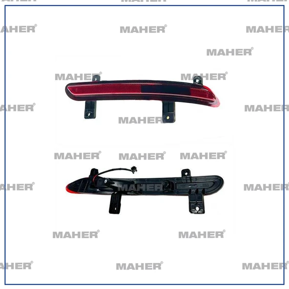 Chery Tiggo 8 Pro 2022-2024 Reflektör Tampon Arka Sağ (Oem No:605000368Aa) ürün görseli 1
