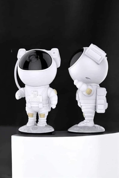 Astronot Görünümlü Projeksiyon Speaker Taşınabilir - Resim 9