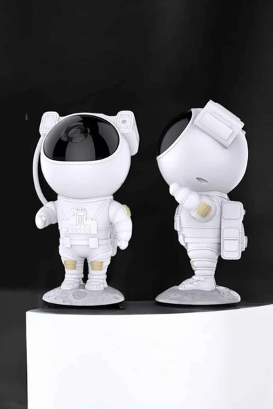 Astronot Görünümlü Projeksiyon Speaker Taşınabilir - Resim 5
