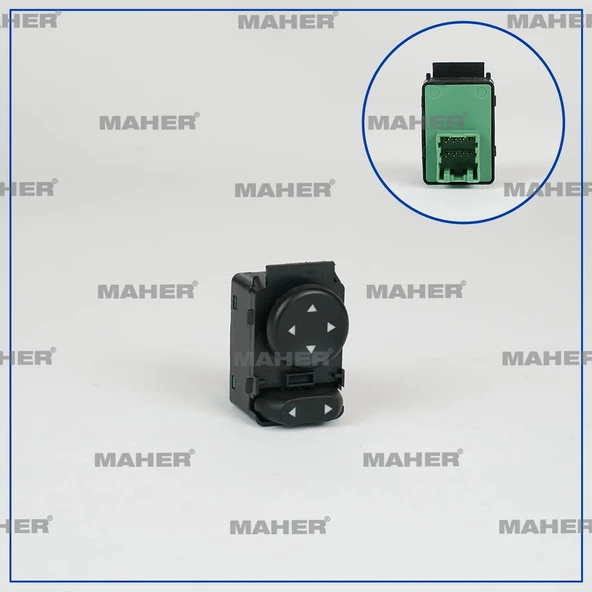Düğme Ayna Ayar Linea / Albea / Palio / Marea / Brava / Doblo (Oem No:735298499) ürün görseli 1