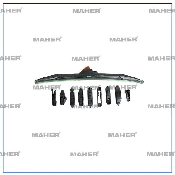 Silecek Süpürgesi Tek Tip Üniversal 11 Aparatlı 19 Hybrıd (480Mm) ürün görseli 1
