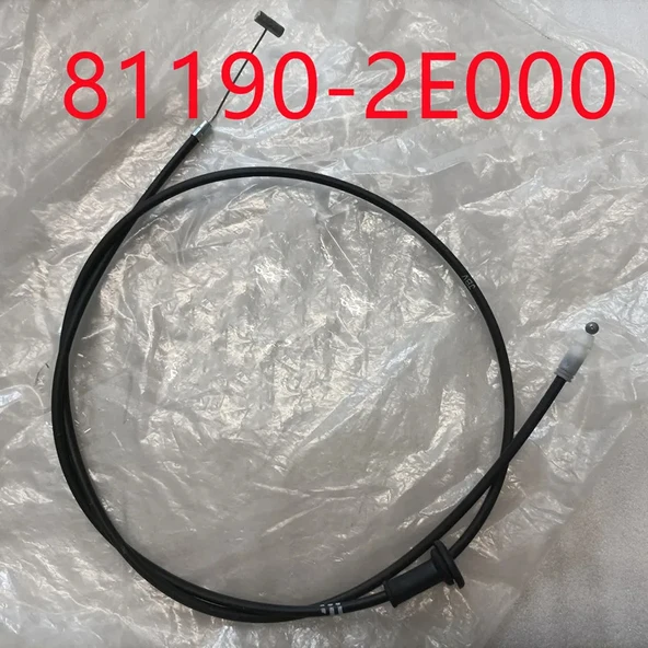 Hyundai Tucson 2004-2010 Kaput Açma Teli Arka (Oem No:811902E000) ürün görseli 1