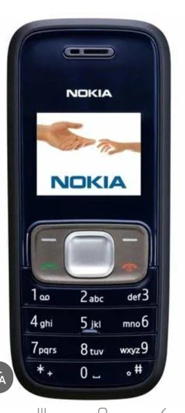 Nokia 1209 asker ve yaşlı telefonu ürün görseli 1