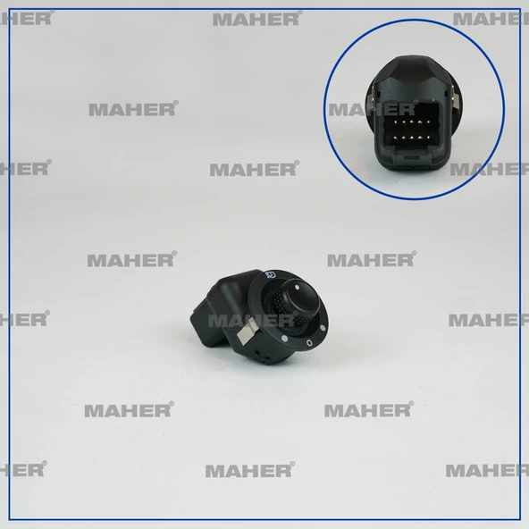 Düğme Ayna Ayar Clio Iv / Capture / Modüs Katlanır (Oem No:8200676529) ürün görseli 1