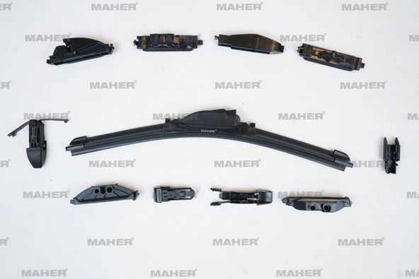 Silecek Süpürgesi Tek Tip Üniversal 11 Aparatlı 14 Muz (350Mm) ürün görseli 1