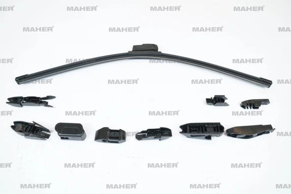 Silecek Süpürgesi Tek Tip Üniversal 10 Aparatlı 21 Muz (530Mm) ürün görseli 1