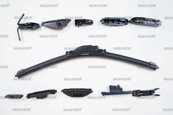 Silecek Süpürgesi Tek Tip Üniversal 16 Aparatlı 16 Muz (400Mm) ürün görseli 1