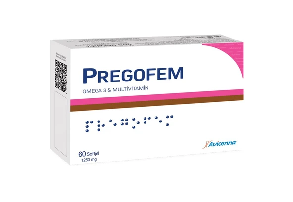 Pregofem 1253 mg 60 Softjel ürün görseli 1