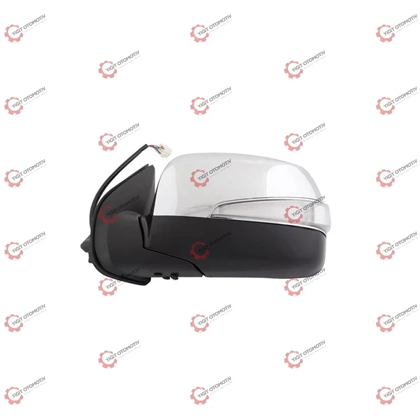 İsuzu D Max 2007-2012 Dış Dikiz Aynası Elektrikli Uzun Sinyalli Krom Sol (Oem No:8981117250) ürün görseli 1