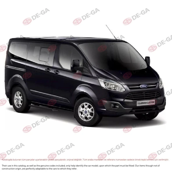 Ford Transit Custom Elektrikli Isıtmalı Ayna 2012 Sonrası Sinyalli Sağ (Oem No:Bk2117682Bj) ürün görseli 1
