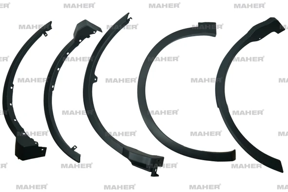 Toyota Rav4 2016-2019 Çamurluk Dodik Plastiği Takım 4 Parça (Oem No:756010R0707-56020R070-756050R070-756060R070) ürün görseli 1
