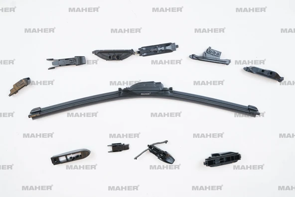 Silecek Süpürgesi Tek Tip Üniversal 11 Aparatlı 19 Muz (480Mm) ürün görseli 1