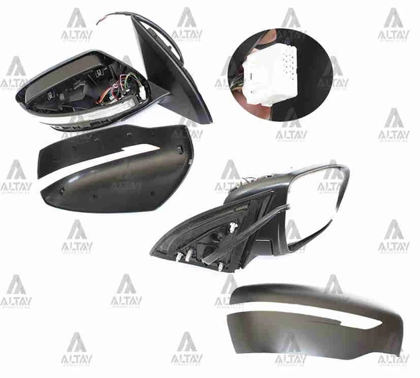 Nissan Qashqai (2014 Yılında Çıkan Kasa) Dış Dikiz Aynası Elektrikli Sinyalli Isıtmalı Otomatik Katlanır Sağ (Oem No:963 ürün görseli 1