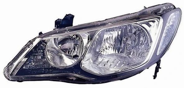 Honda Civic 2006-2008 Far Fd6 (Makyajsız Kasa) Motorlu Sol (Oem No:33151Snbx4) ürün görseli 1